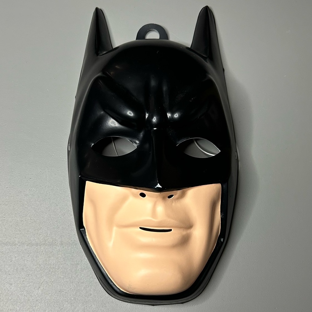 1997 Vintage VTG Batman mask amazing condition Halloween DC Comics